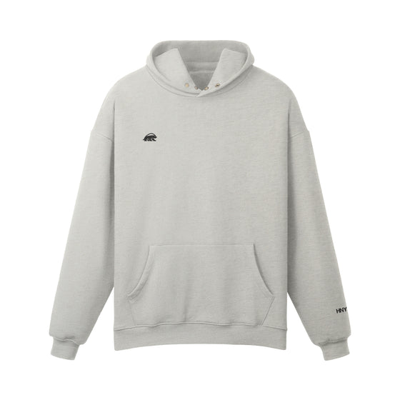 HNYbadger Snap Collar Fleece Crew – Heavy Comfort Edition
