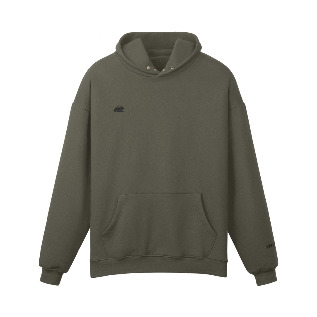 HNYBGDR Snap Collar Fleece Crew – Heavy Comfort Edition-HNYBGDR